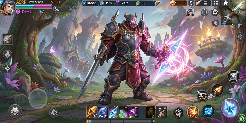 Tampilan aksi seru dan grafis menakjubkan dari gameplay 55RP.