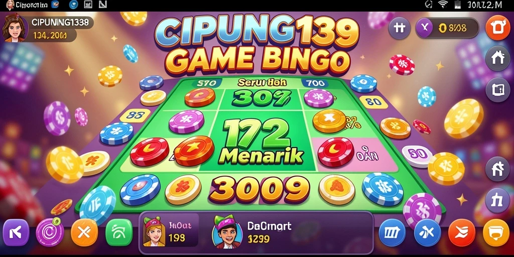 Tampilan gameplay Bingo yang seru dan interaktif di CIPUNG138.