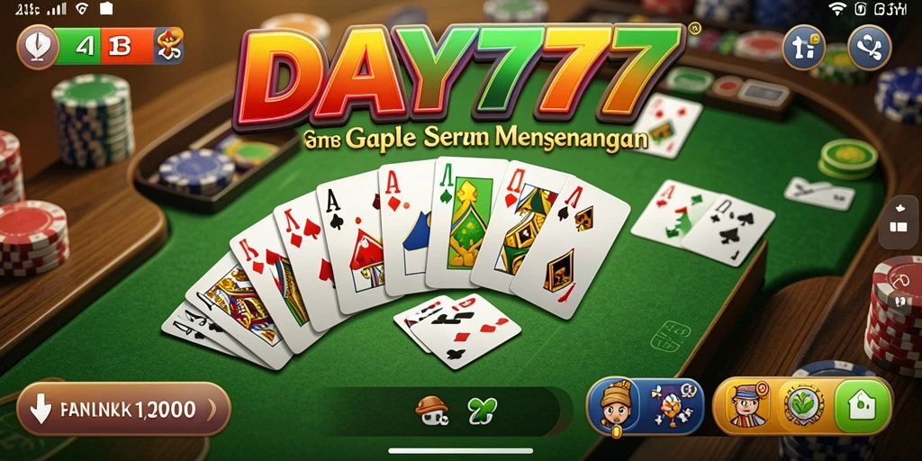 Tampilan gameplay seru di DAY777 dengan teman-teman.