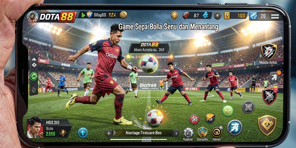 Tampilan gameplay DOTA88 yang realistis dan mendebarkan.