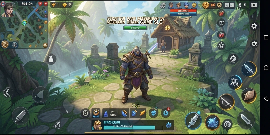 Tangkapan layar F08 menunjukkan aksi strategi dalam gameplay SLG yang mendebarkan.