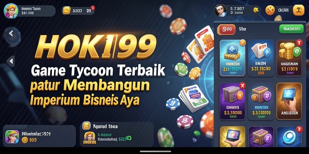 Tangkapan layar HOKI99 menampilkan momen seru dalam gameplay Tycoon.