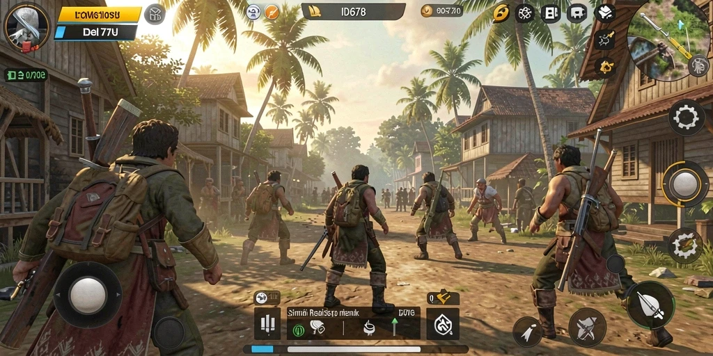 Tangkapan layar ID678 menampilkan gameplay simulasi yang menarik dan interaktif.
