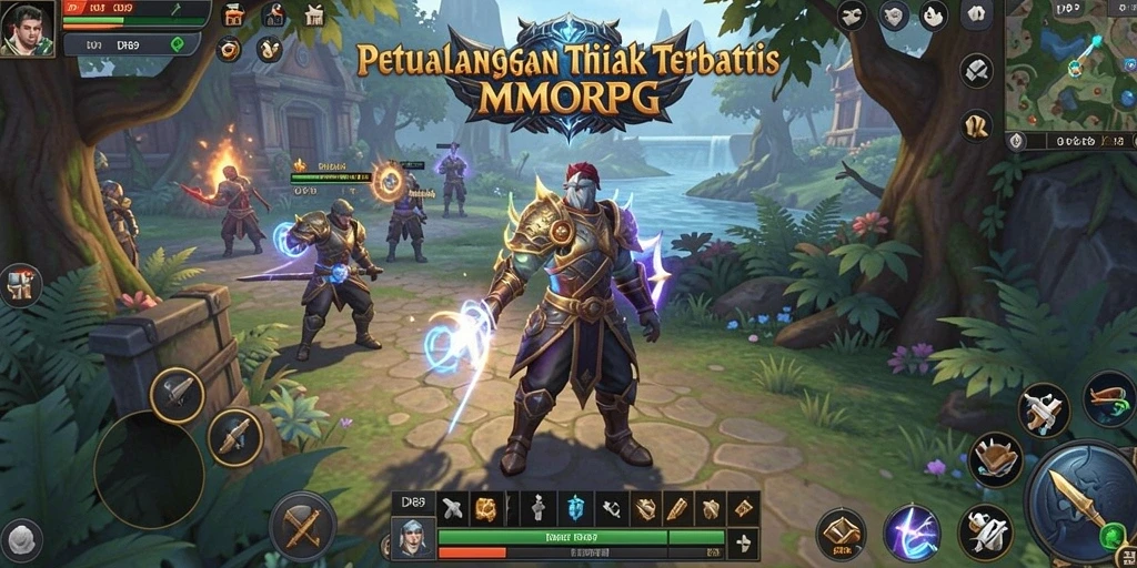 Tampilan gameplay IDR89 yang menakjubkan dalam dunia MMORPG.
