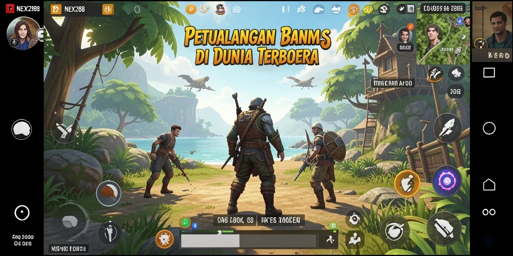 Gameplay NEX288 yang menampilkan petualangan di dunia terbuka yang menakjubkan.