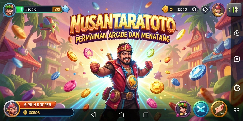 Tampilan gameplay NUSANTARATOTO yang penuh aksi dan tantangan.