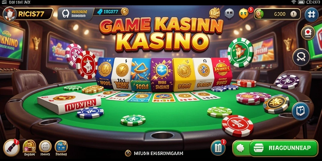Tampilan menarik dari gameplay di RICIS77 yang memanjakan mata.