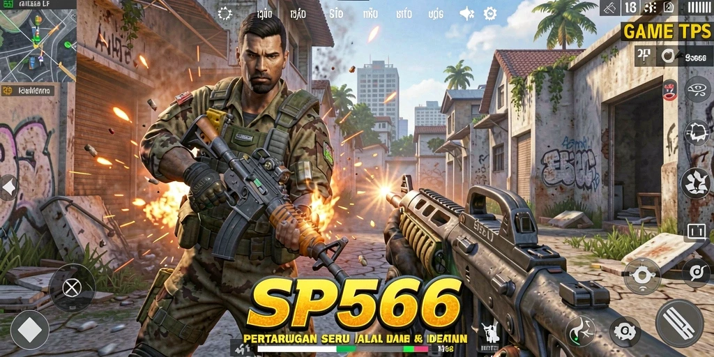 Menampilkan gameplay SP666 yang seru dan penuh aksi.