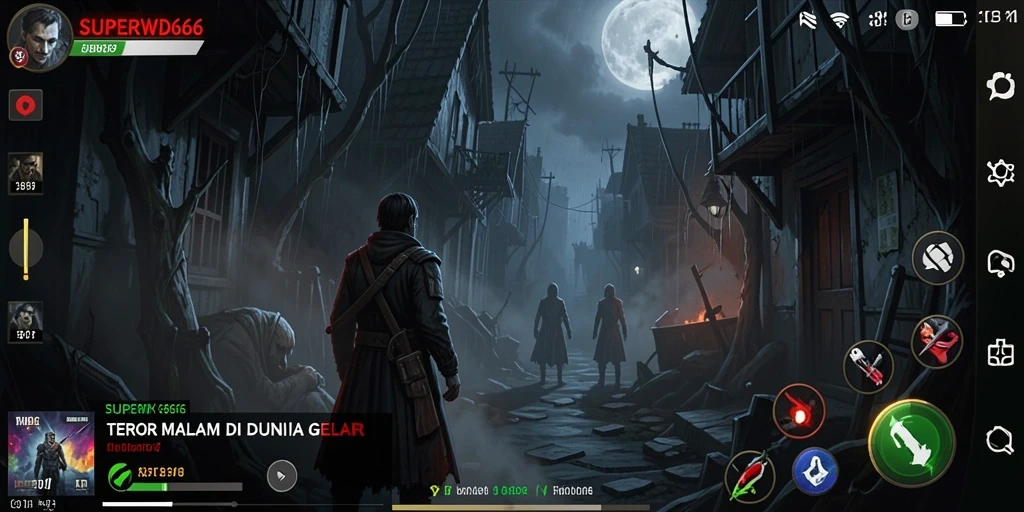 Gameplay menakutkan di dalam dunia penuh teror.